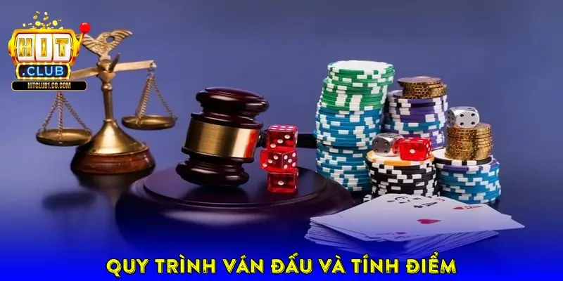 Quy trình ván đấu và tính điểm Quy trình ván đấu và tính điểm